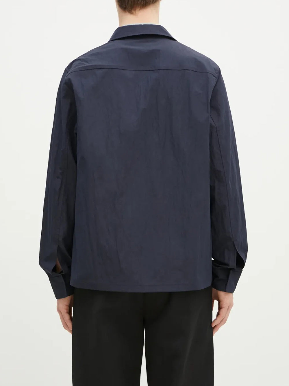 Giubbino Fred Perry Zip Through Overshirt da Uomo - Blu