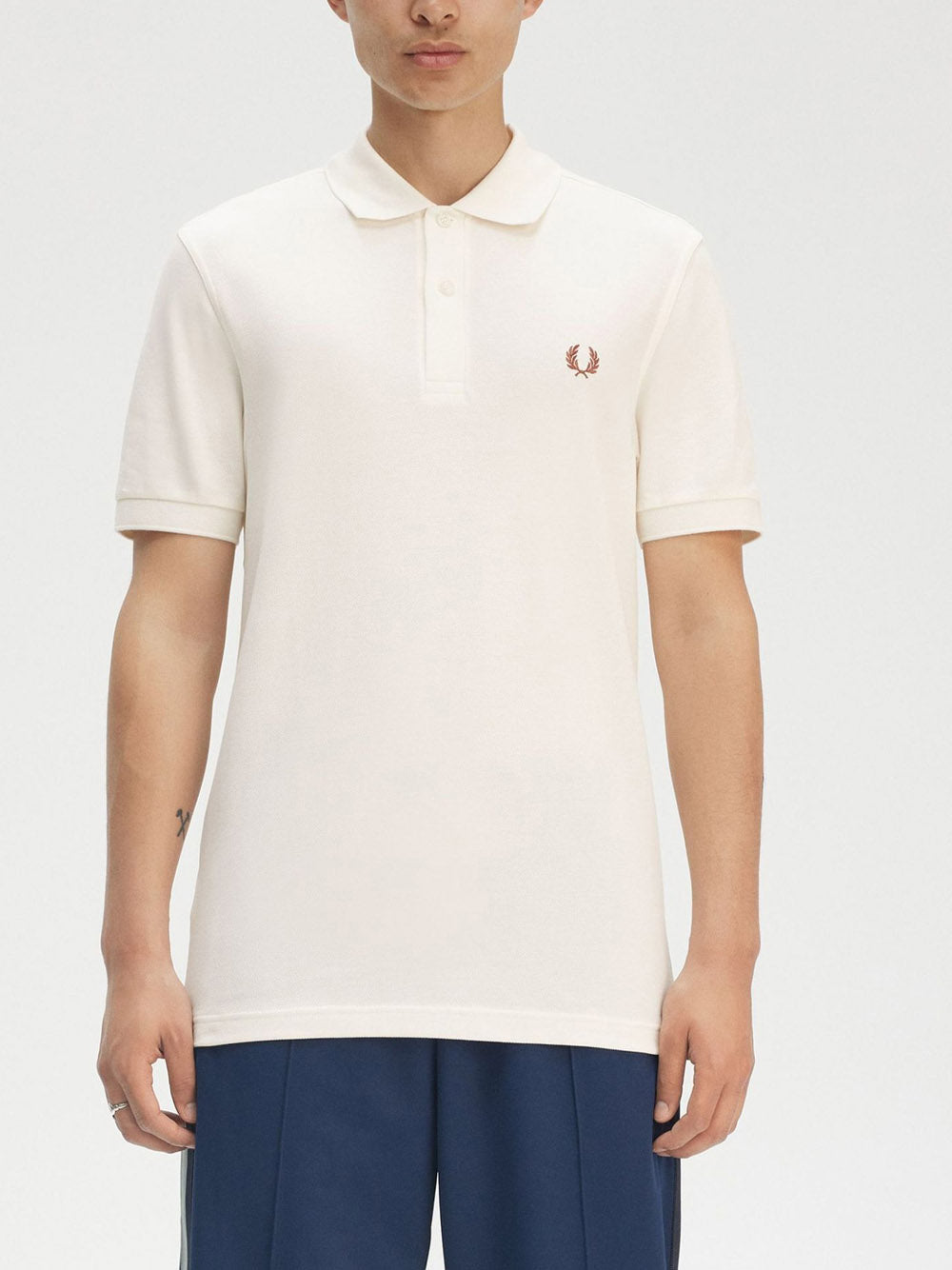 Polo Fred Perry da Uomo - Avorio