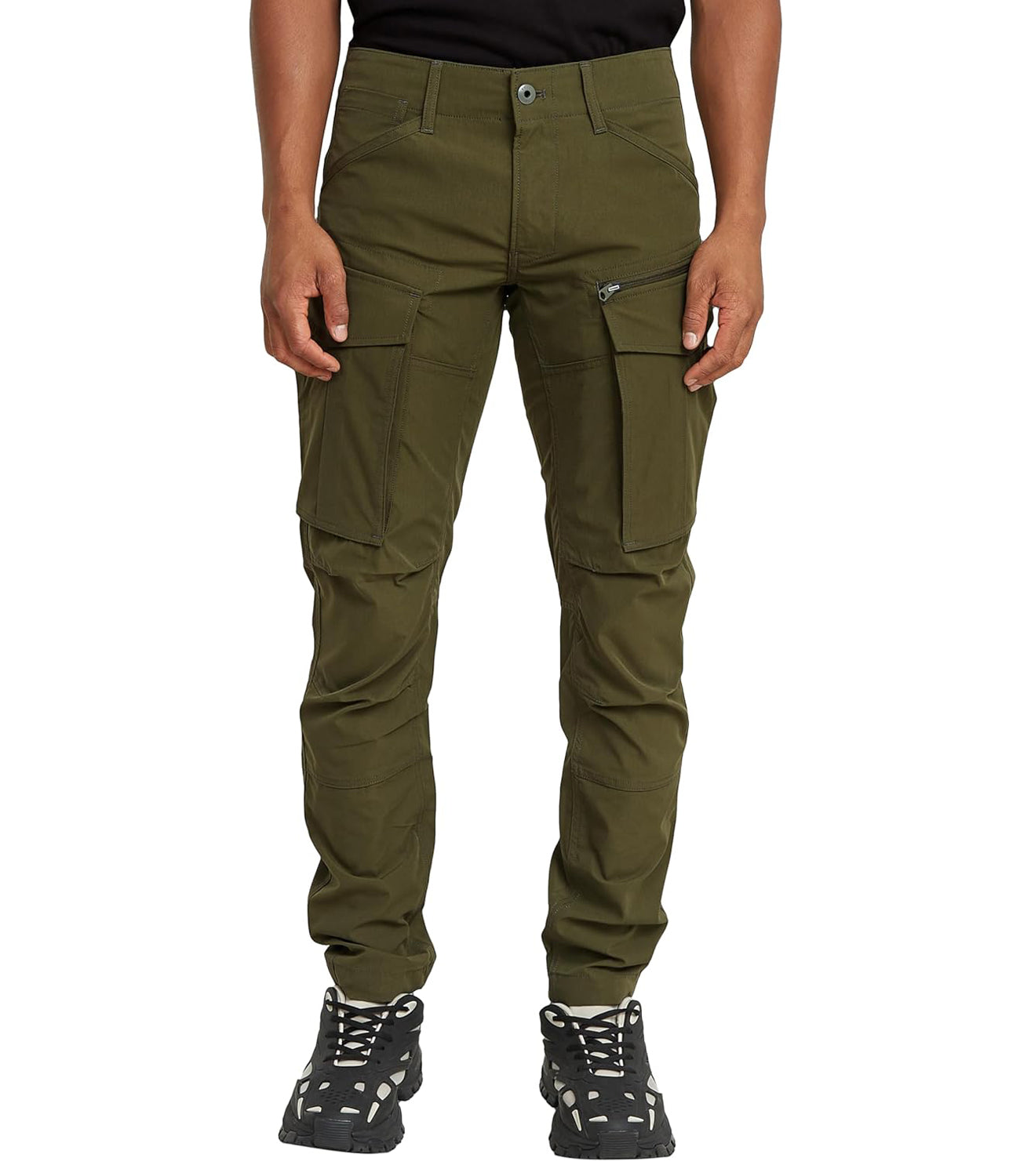 G-Star Jeans Rovic Zip 3D Regular Tapered Uomo Mod. D02190-D909D B230 Shadow Olive