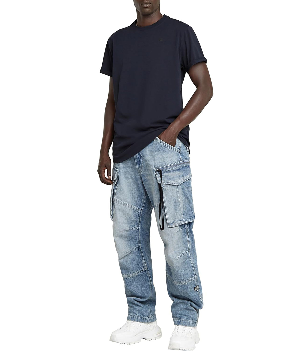 G-Star T-shirt Lash R T S\S Uomo Mod. D16396-B353 C742 Salute