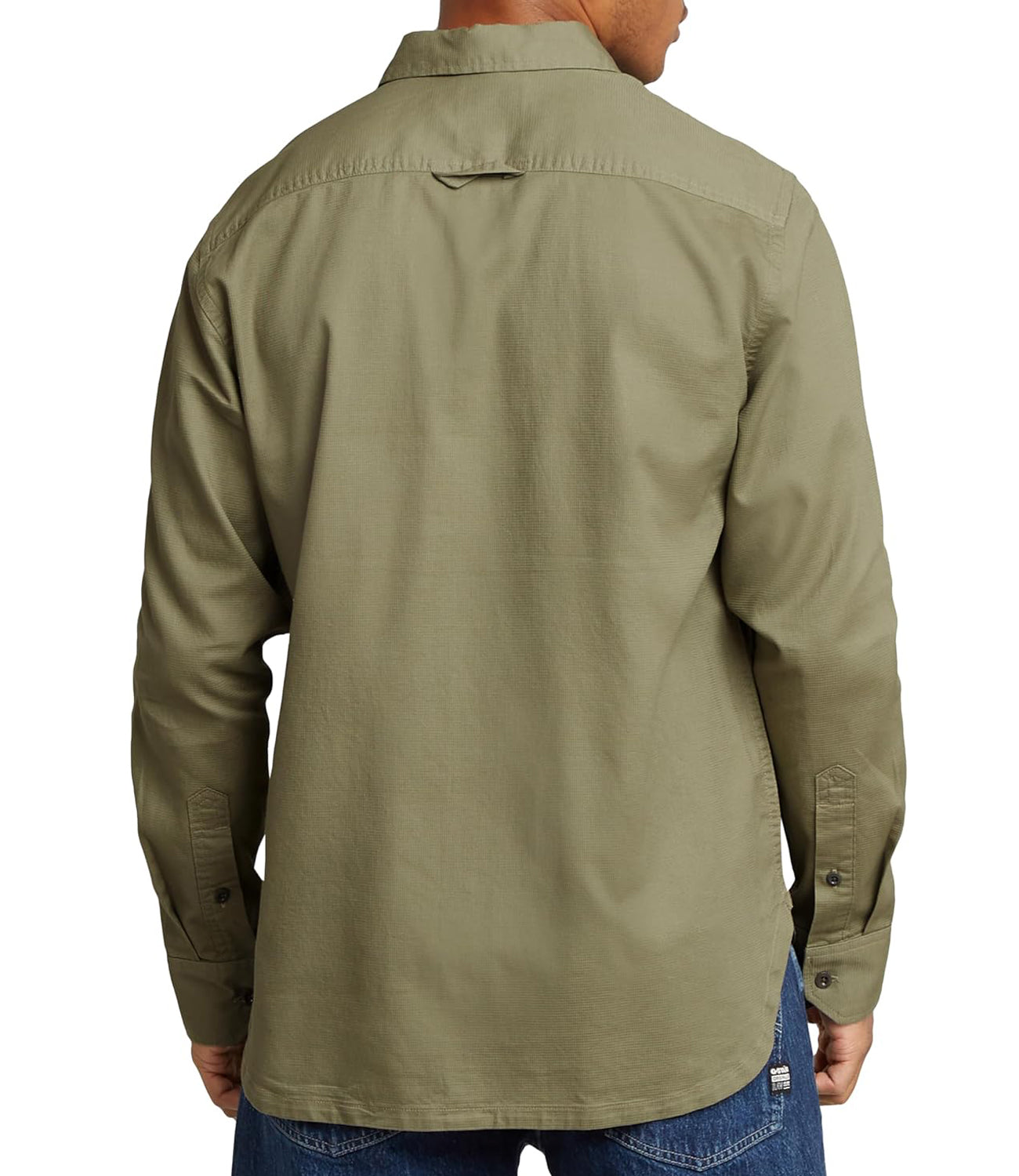 G-Star Camicia Maniche Lunghe Cpo Regular Shirt L\S Uomo Mod. D23583-D913 6057 Ensis Green