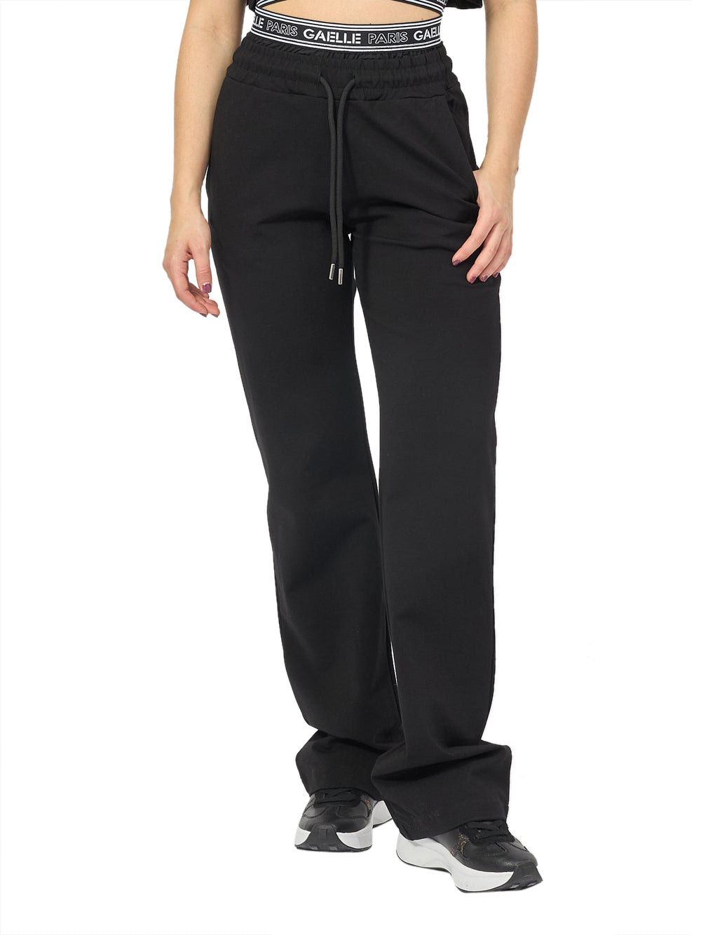 Gaëlle Paris Pantalone Tuta Gaelle da Donna - Nero