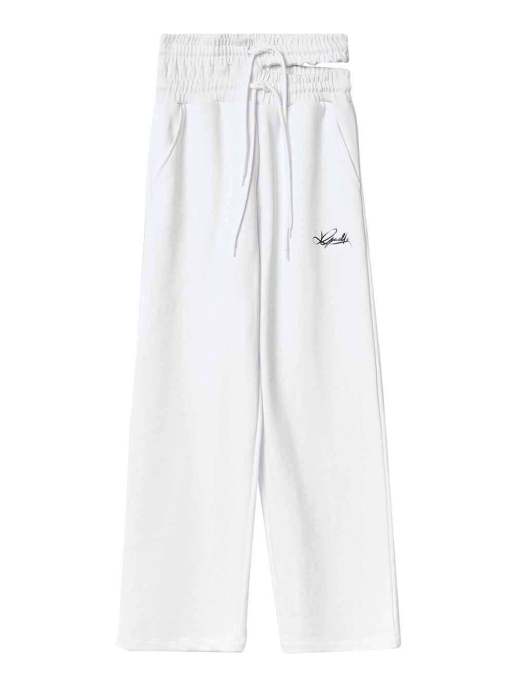 Gaëlle Paris Pantalone Tuta Gaelle da Donna - Bianco