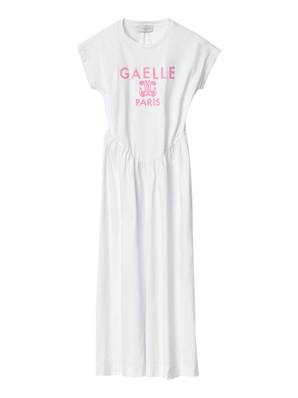 Gaëlle Paris Vestito Longuette Gaelle da Donna - Bianco