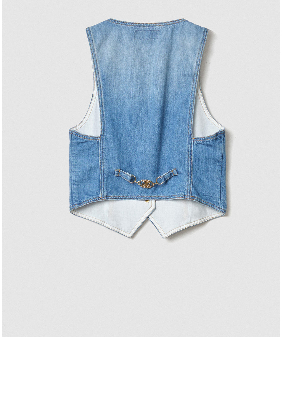 Gaëlle Paris Gilet Gaelle Jeans da Donna - Denim