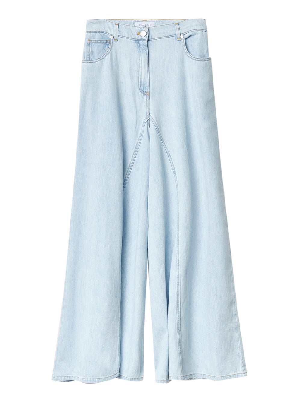 Gaëlle Paris Pantalone Palazzo Gaelle da Donna - Denim