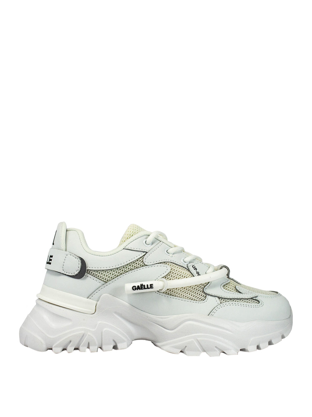 Gaëlle Paris Sneakers Gaelle Runner In Mesh da Donna - Bianco