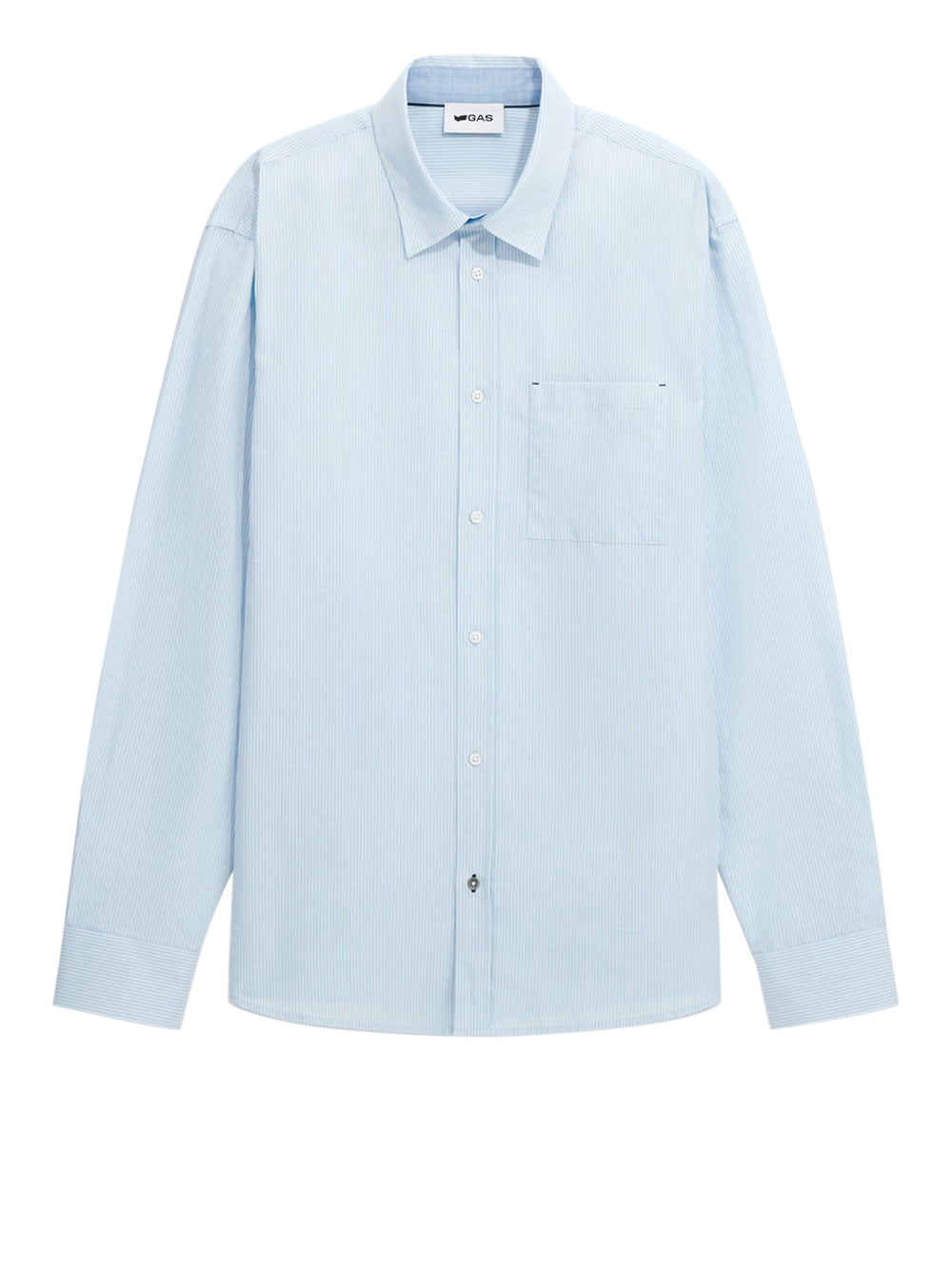Camicia Casual Gas da Uomo - Celeste