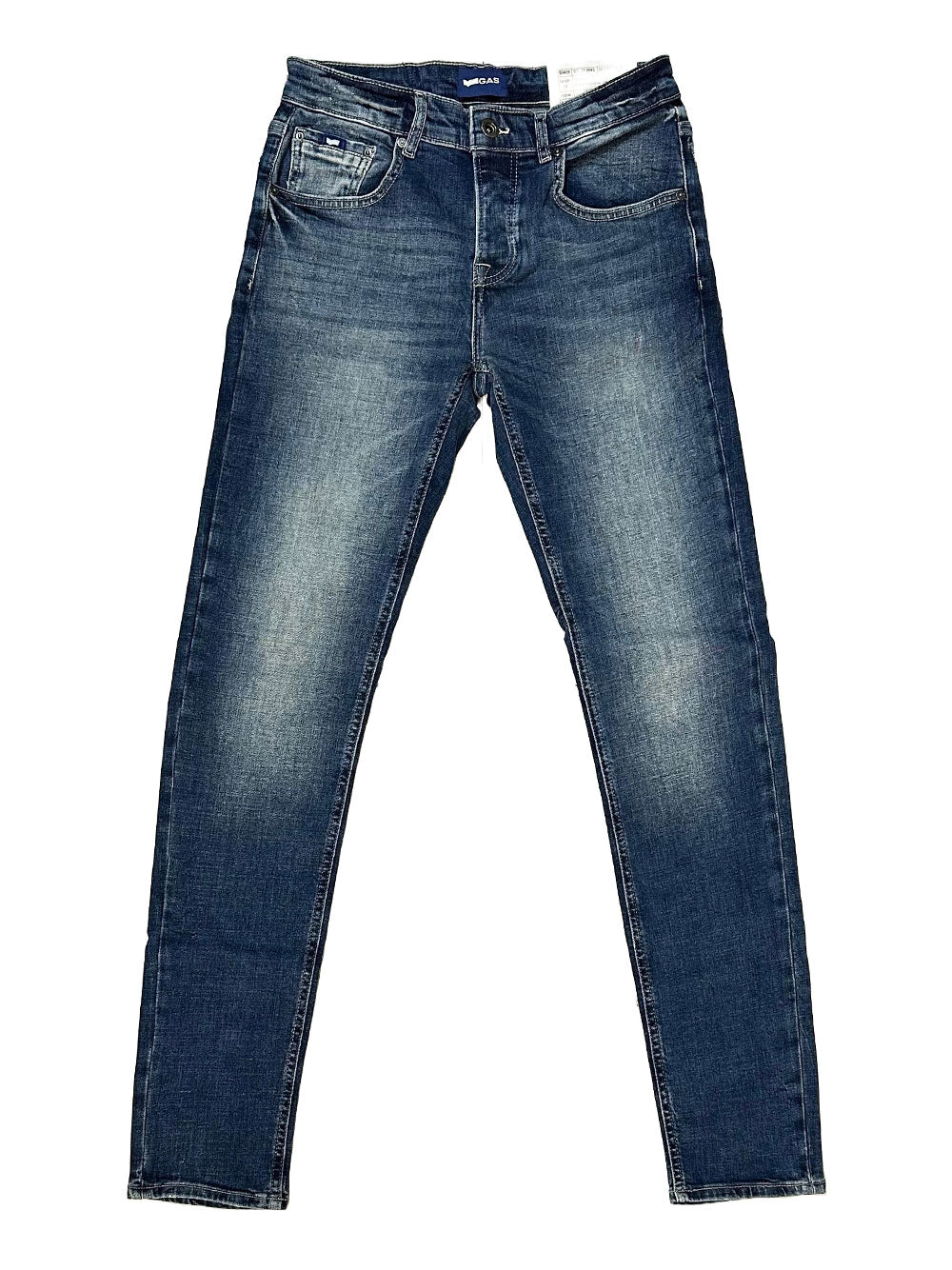 Jeans Slim Gas da Uomo - Denim