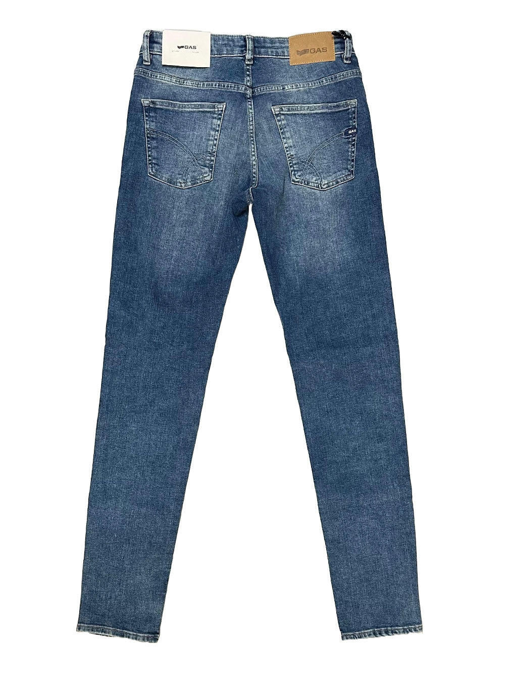 Jeans Slim Gas da Uomo - Denim