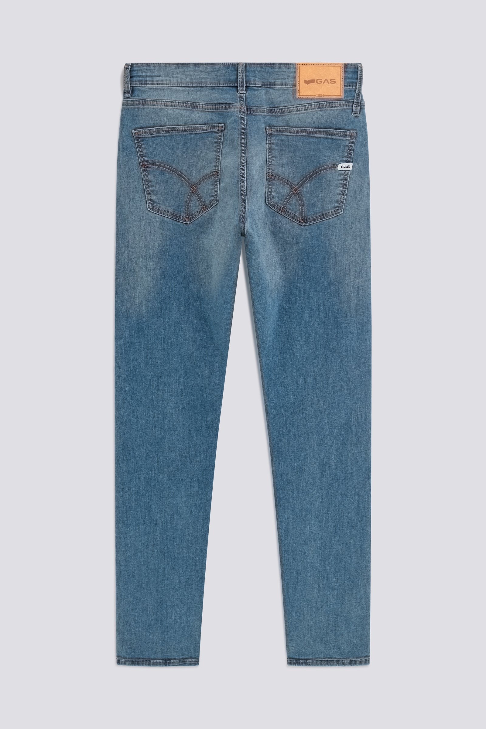 Jeans Slim Gas da Uomo - Denim