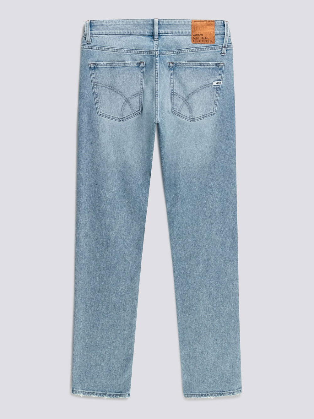 Jeans Slim Gas Albert Simple da Uomo - Denim