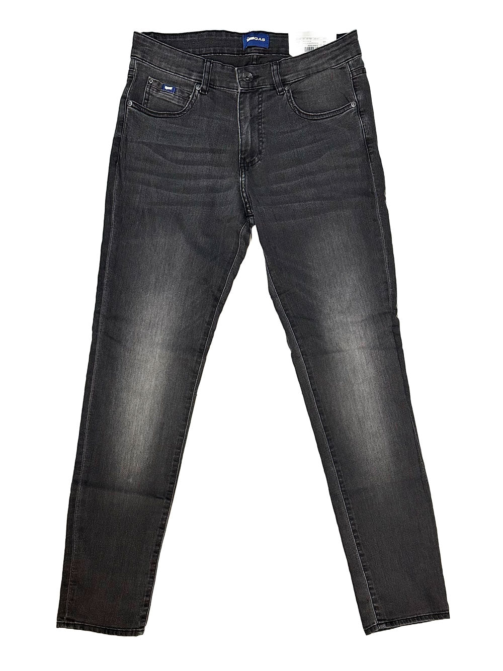 Jeans Slim Gas da Uomo - Nero