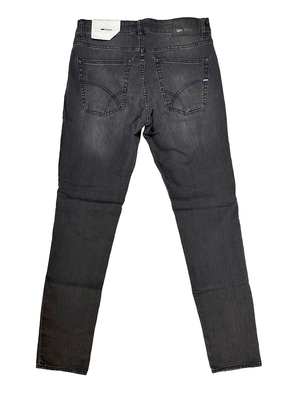 Jeans Slim Gas da Uomo - Nero