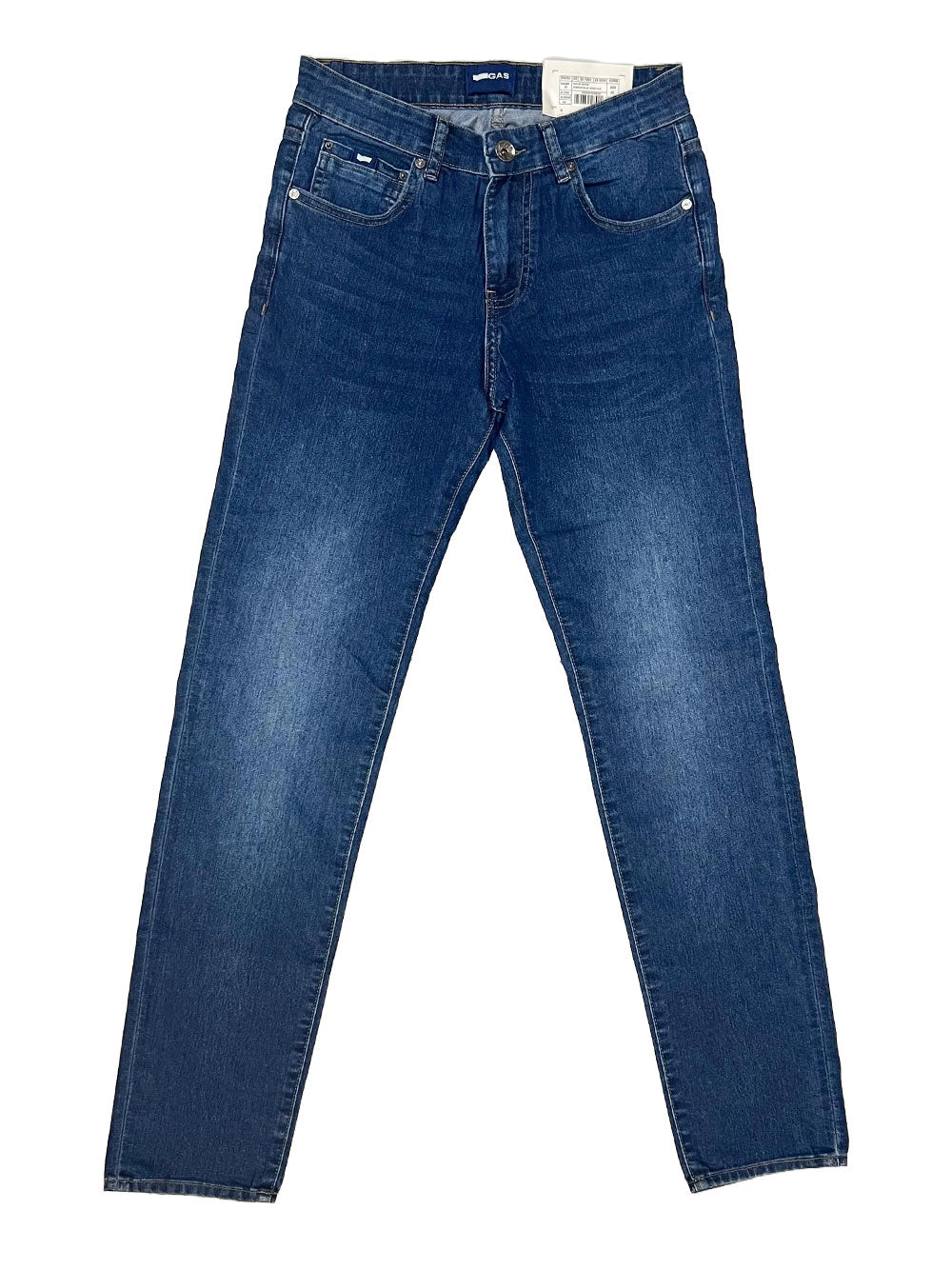 Jeans Slim Gas da Uomo - Denim