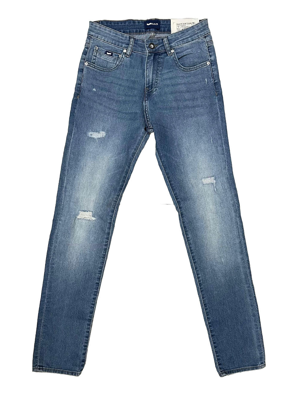 Jeans Slim Gas da Uomo - Denim