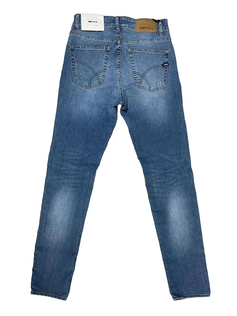 Jeans Slim Gas da Uomo - Denim