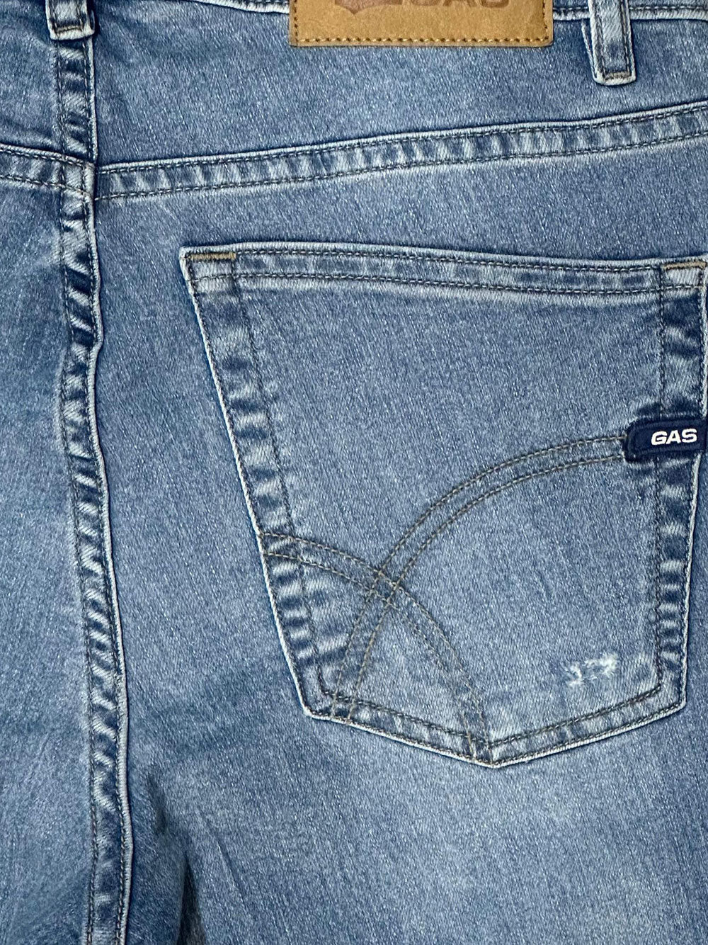 Jeans Slim Gas da Uomo - Denim