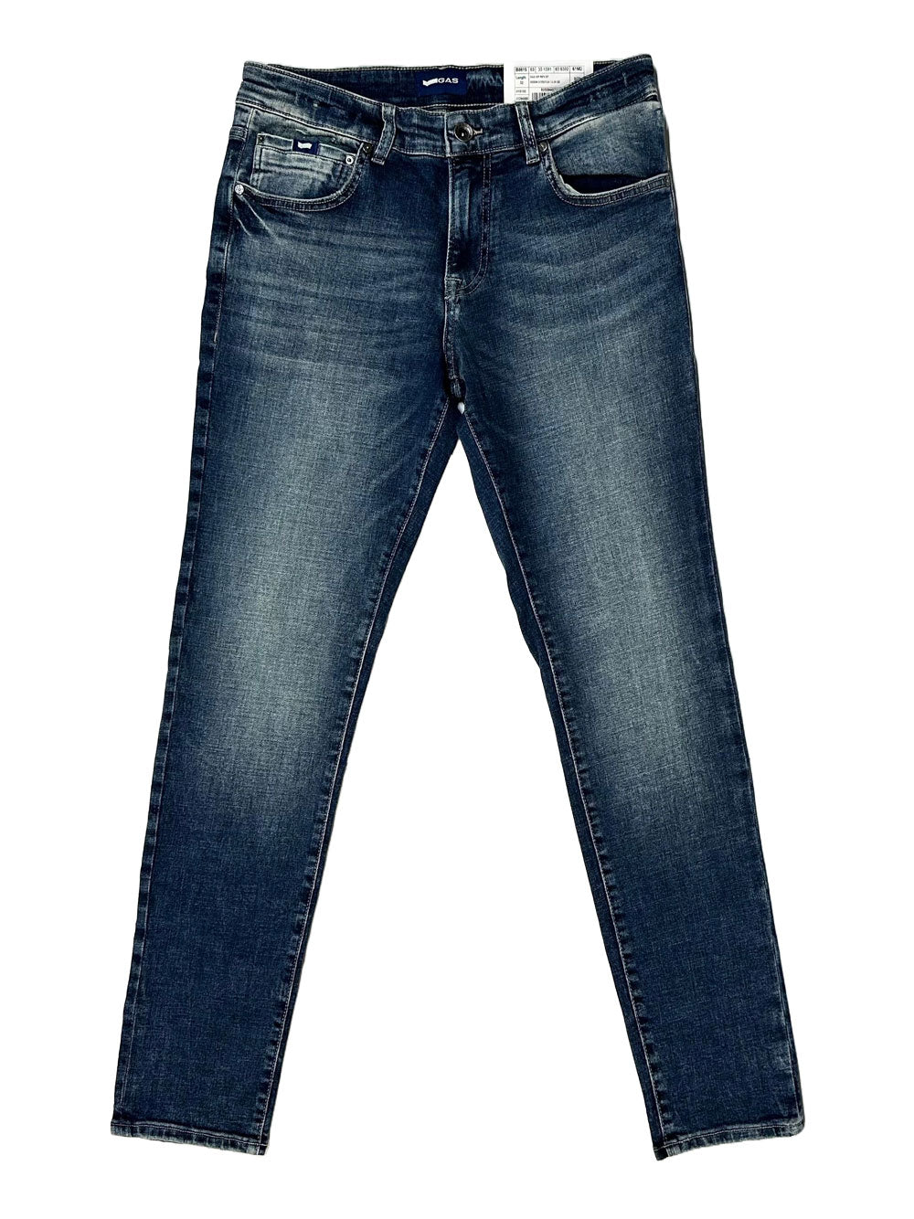 Jeans Slim Gas da Uomo - Denim