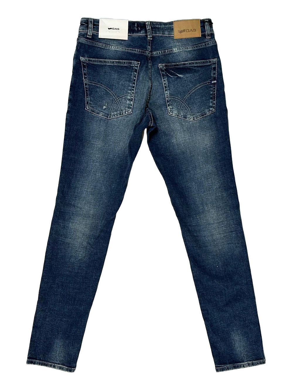 Jeans Slim Gas da Uomo - Denim