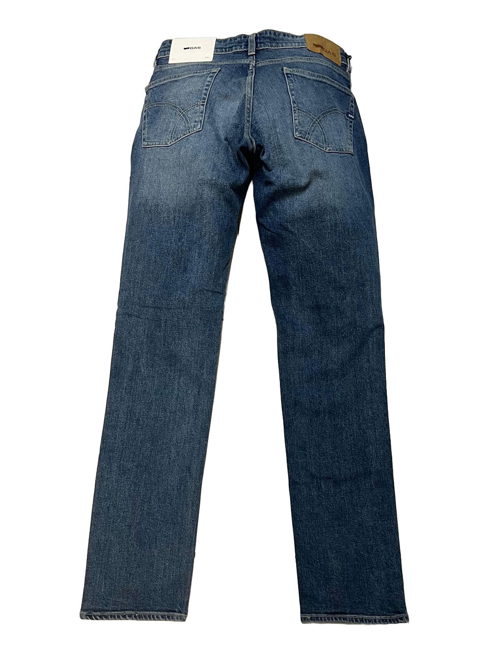 Jeans Slim Gas da Uomo - Denim