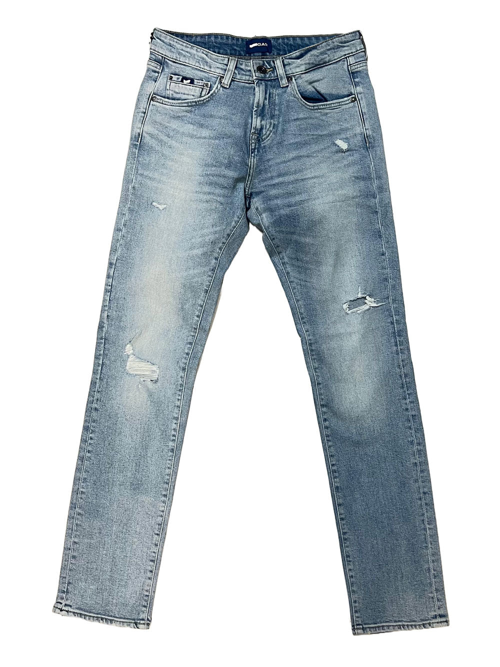 Jeans Slim Gas da Uomo - Denim