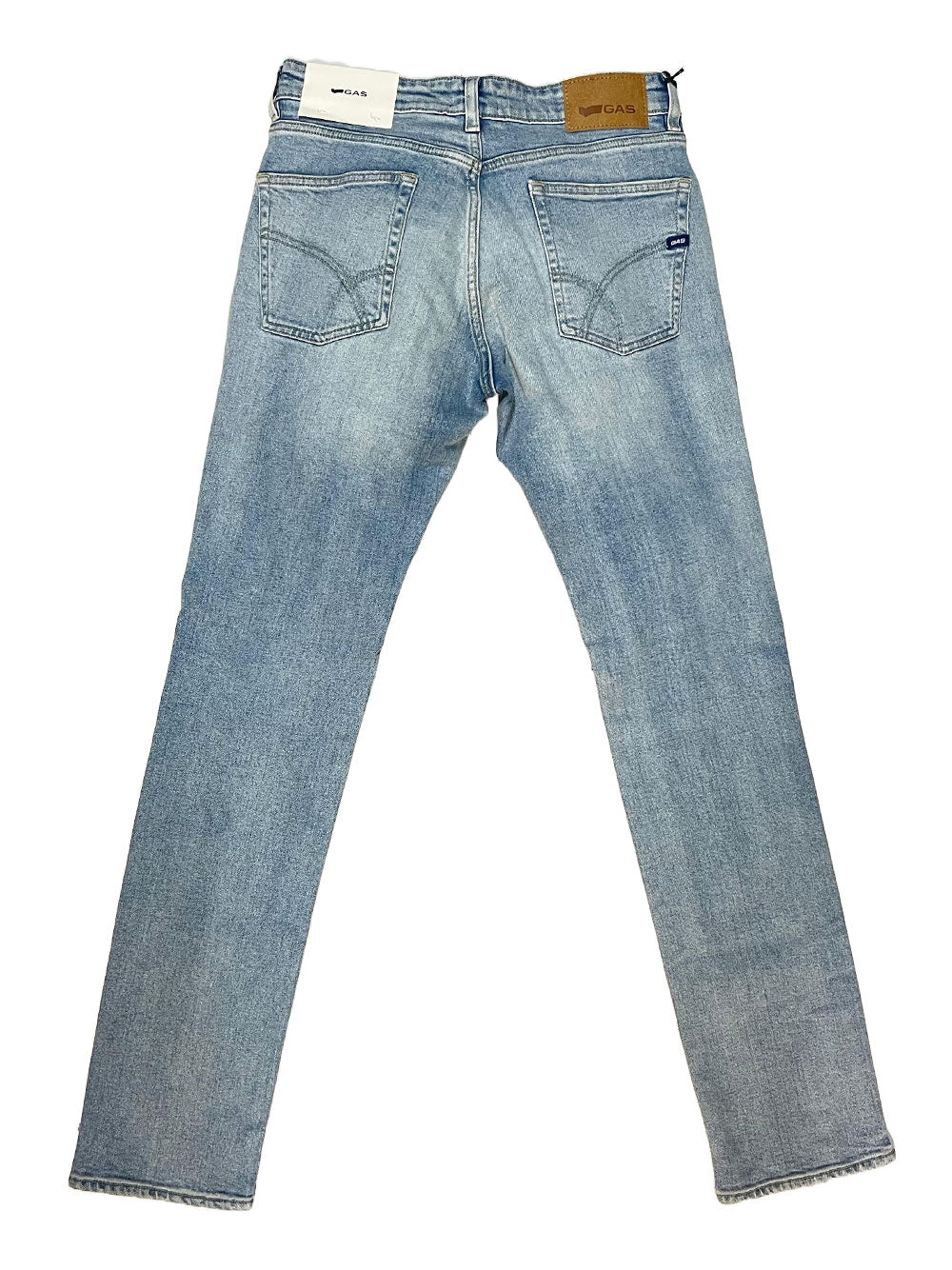 Jeans Slim Gas da Uomo - Denim