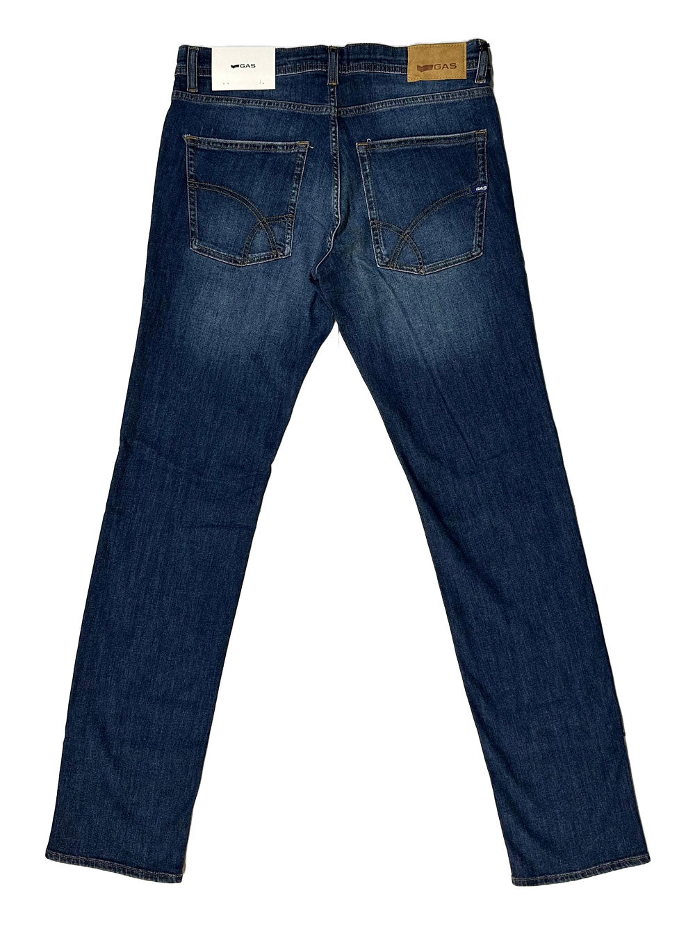 Jeans Slim Gas da Uomo - Denim