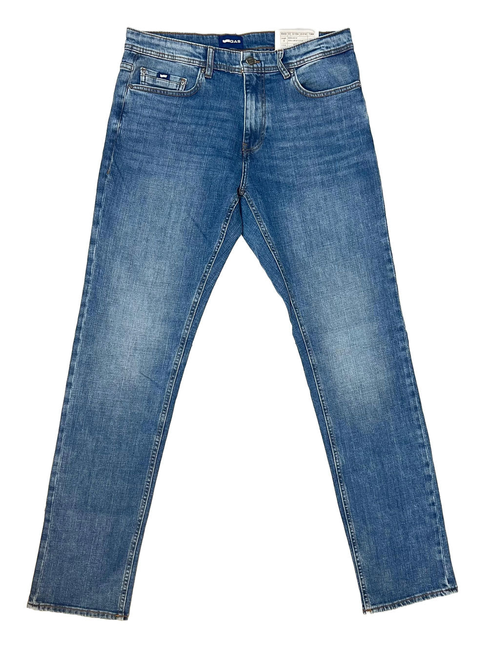 Jeans Slim Gas da Uomo - Denim