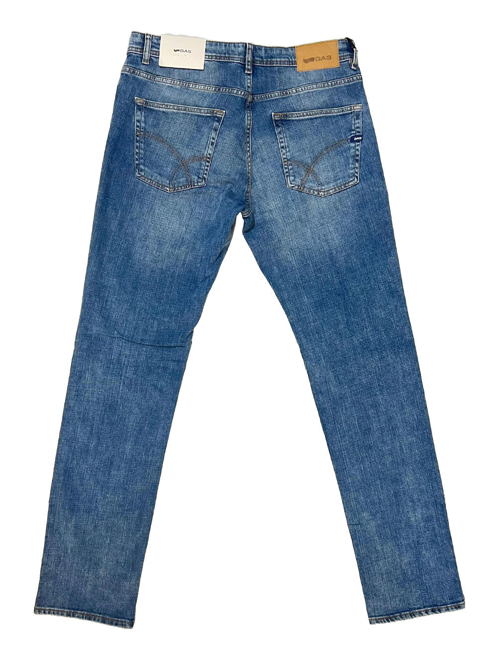 Jeans Slim Gas da Uomo - Denim