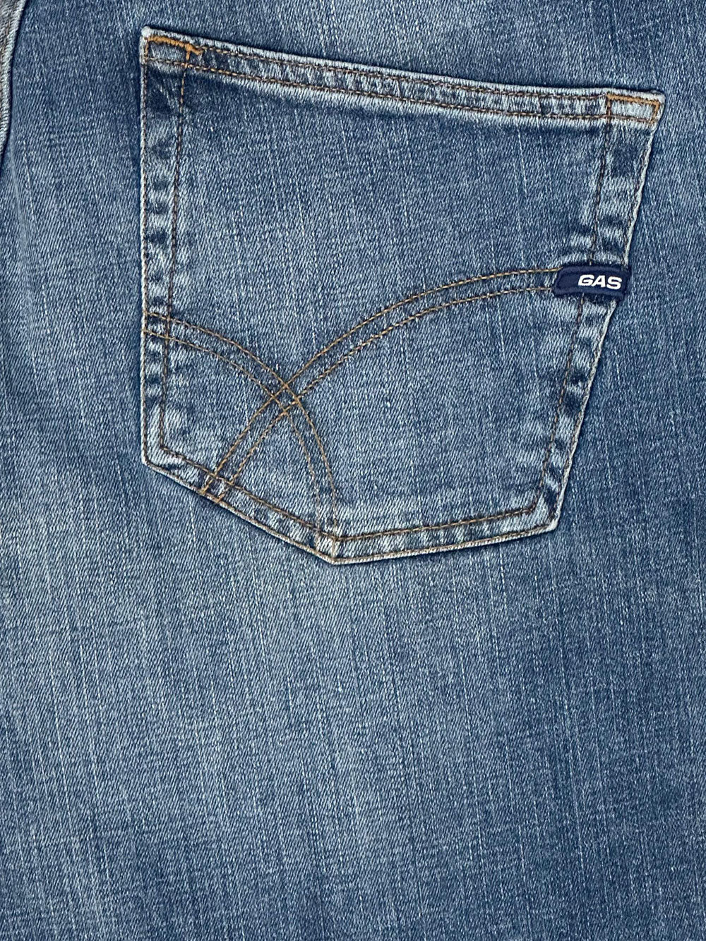 Jeans Slim Gas da Uomo - Denim