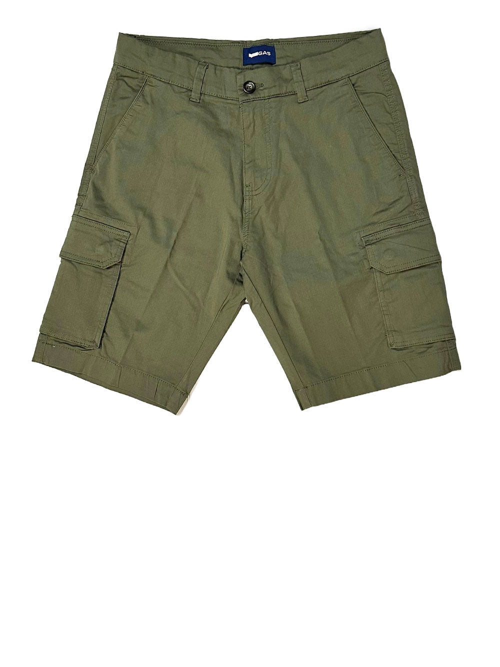 Bermuda Casual Gas Cargo da Uomo - Verde