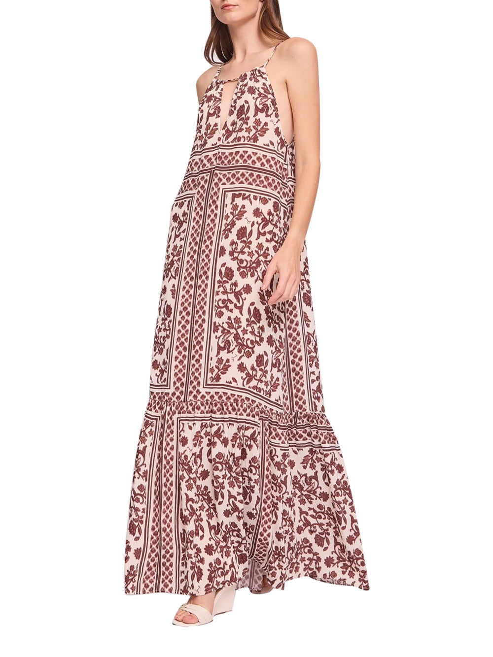 Gaudì Vestito Longuette Gaudi da Donna - Bordeaux