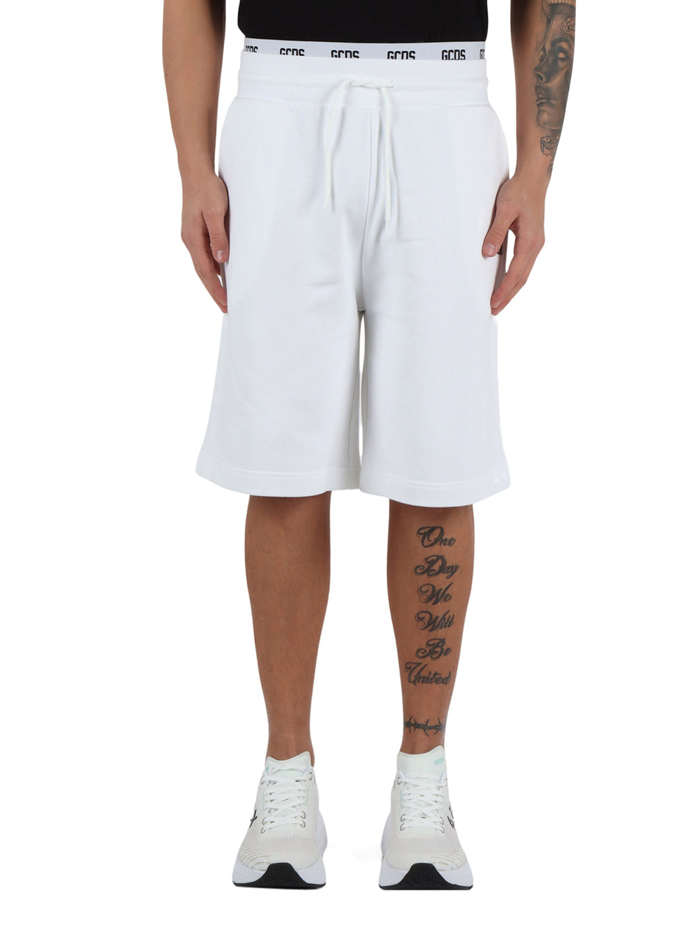 Bermuda Casual Gcds Unisex - Bianco