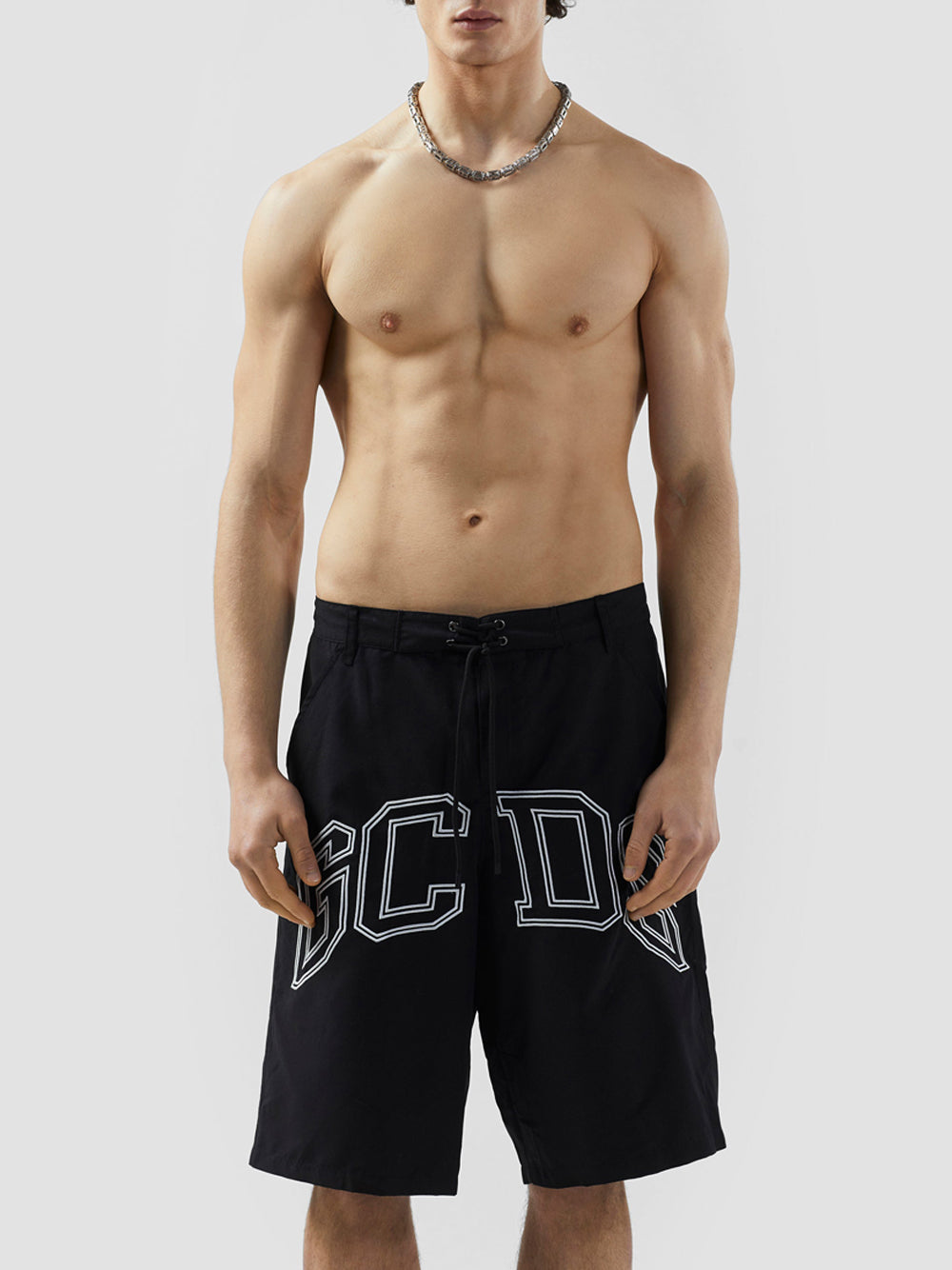 Shorts Mare Gcds da Uomo - Nero