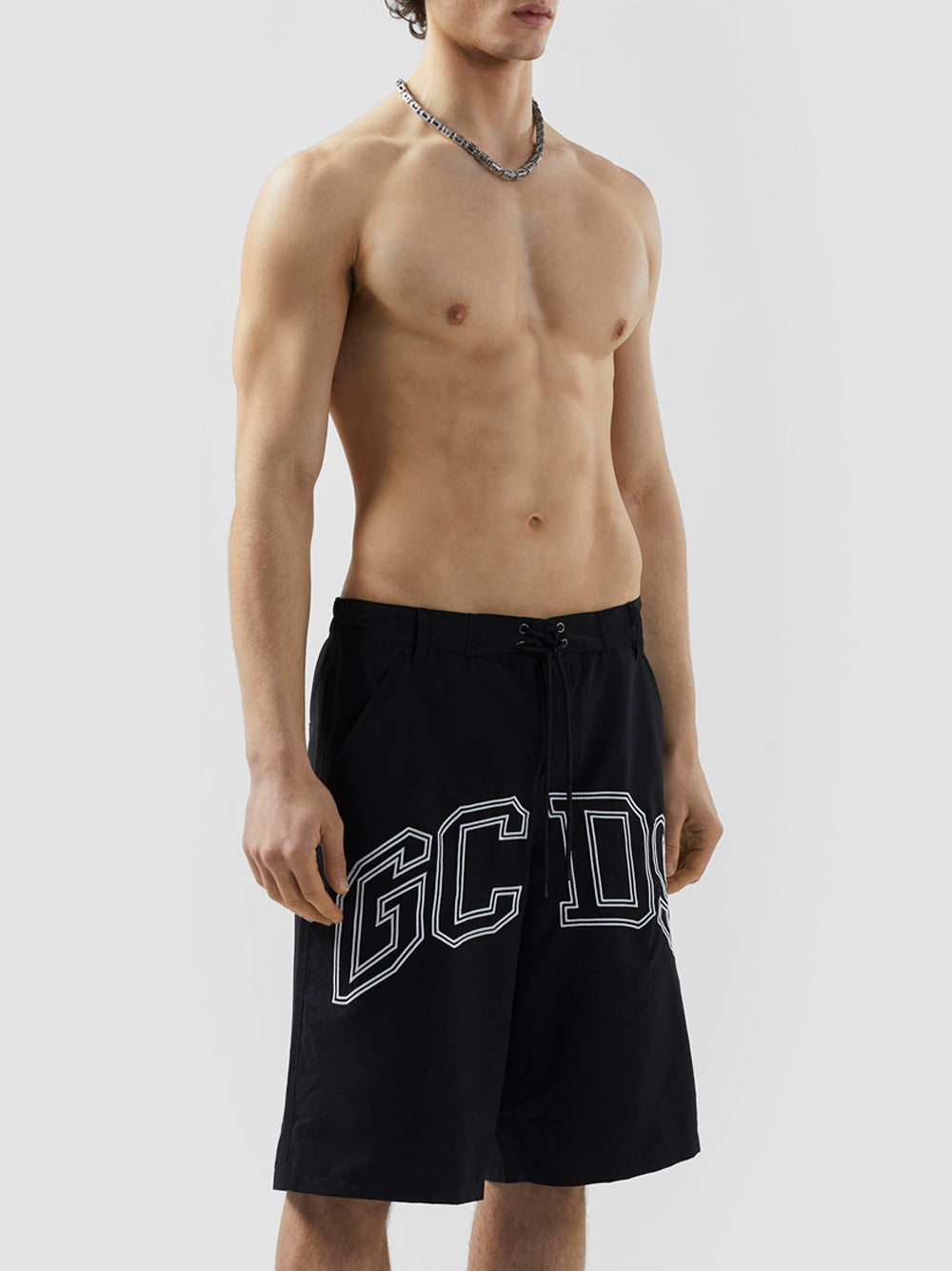 Shorts Mare Gcds da Uomo - Nero
