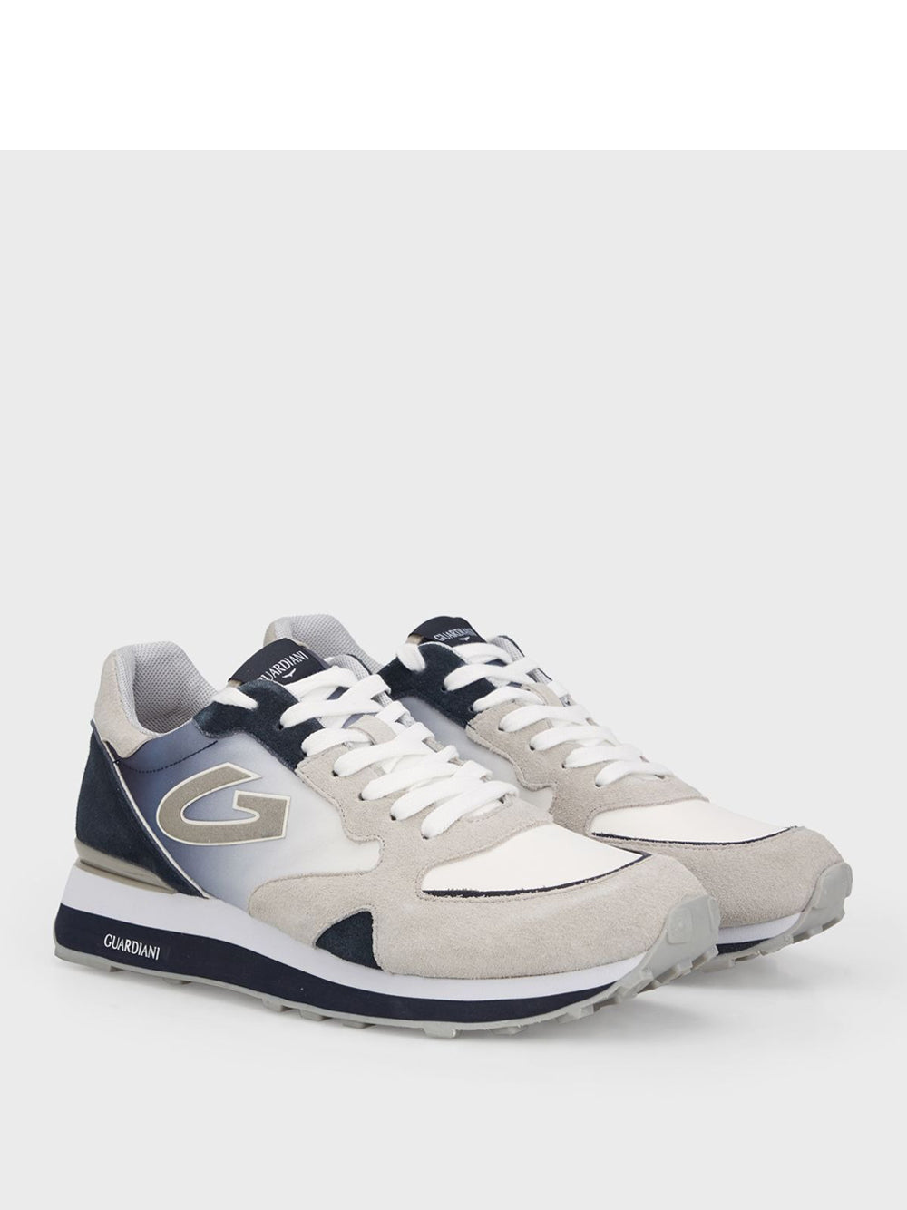 Sneakers Guardiani Wen Low Suede da Uomo - Grigio