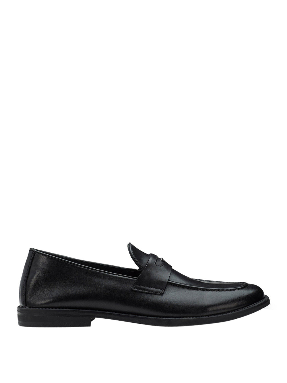 Mocassini Guardiani Connect Low Leather da Uomo - Nero