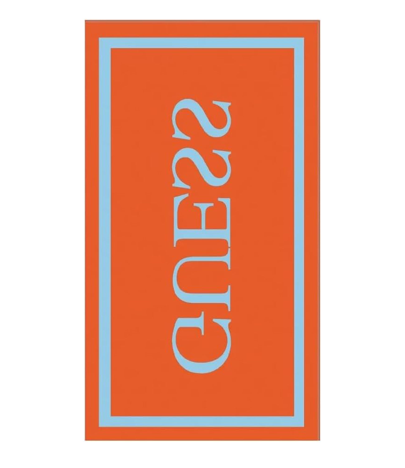 Guess Telo mare Uomo Mod. E5GZ13 SG00P A739 Arancio Arancione