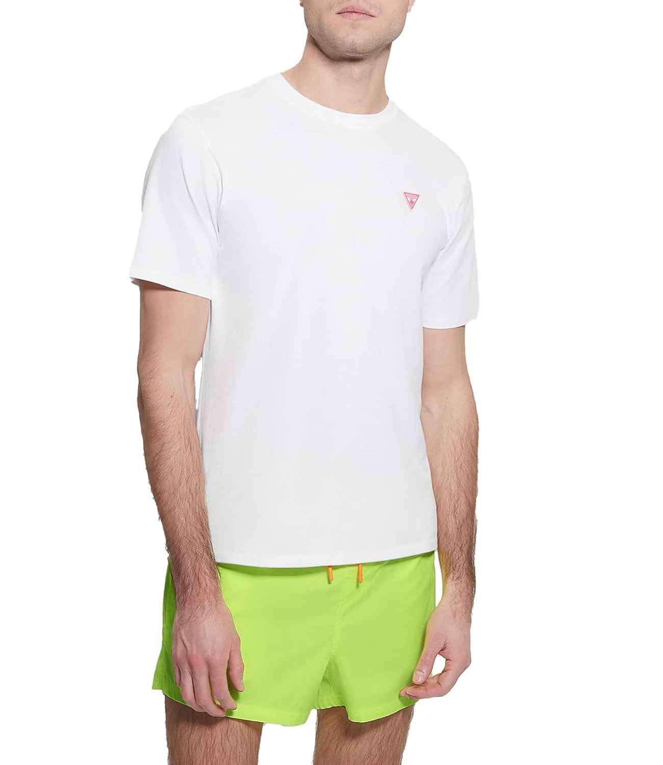 Guess T-shirt Uomo Mod. F3GI00 K8HM0 G011 Bianco