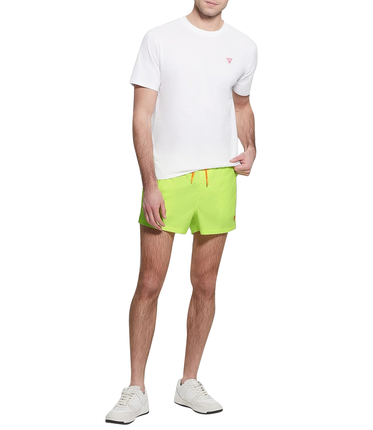 Guess T-shirt Uomo Mod. F3GI00 K8HM0 G011 Bianco