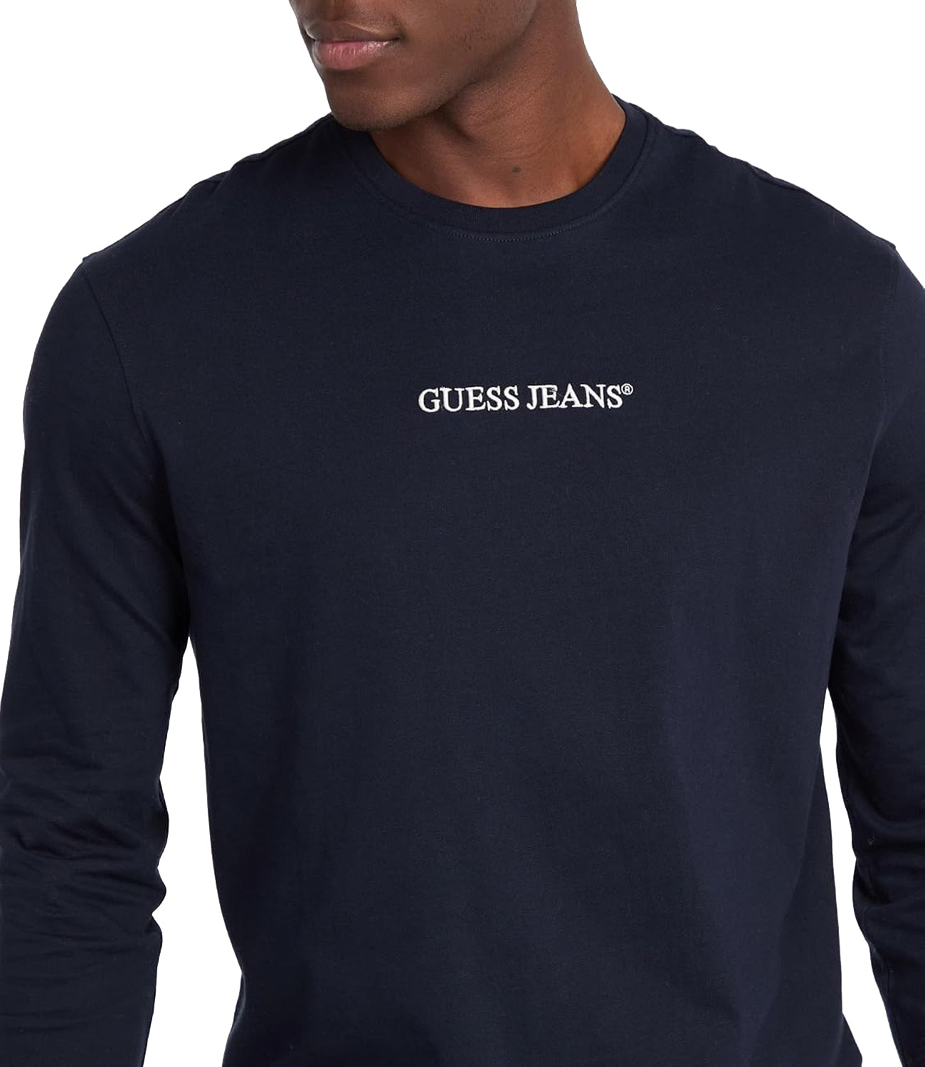 GUESS JEANS T-shitr Maniche Lunghe Uomo Mod. M5RI84 K8HM0 A71W Blu