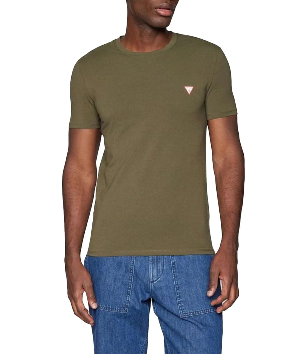 Guess T-shirt Uomo Mod. M2YI24 J1314 G896 Verde