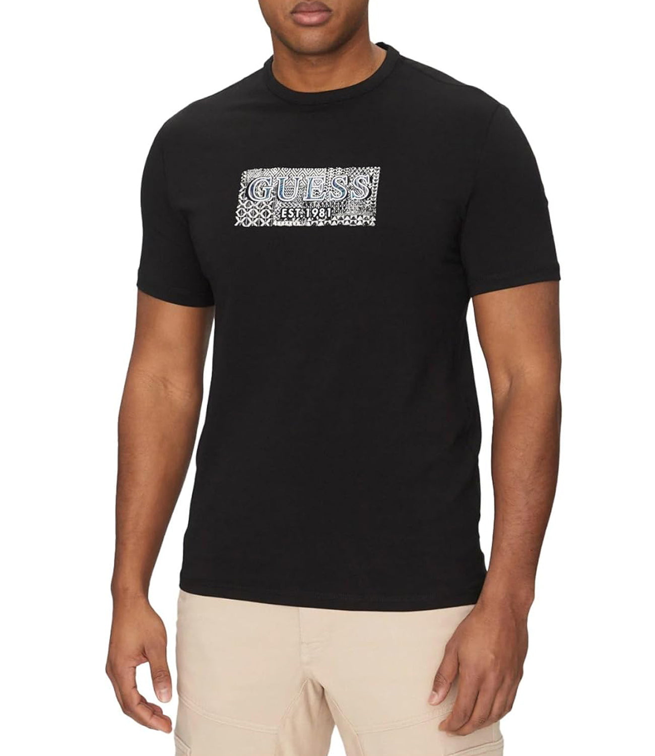 Guess T-shirt Uomo Mod. M5GI19 J1314 JBLK Nero