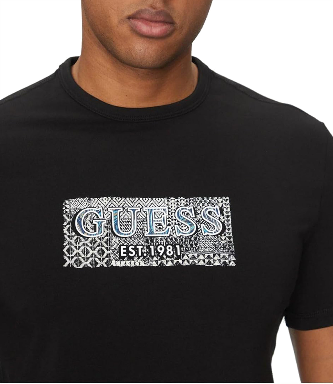 Guess T-shirt Uomo Mod. M5GI19 J1314 JBLK Nero