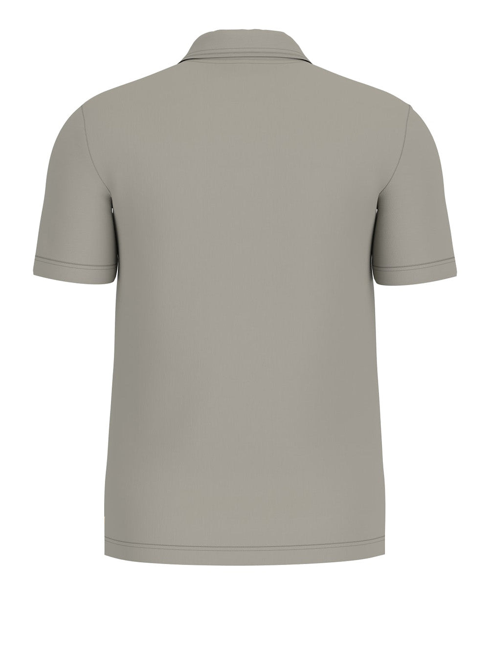 Polo Guess Org Cotton Slub da Uomo - Beige