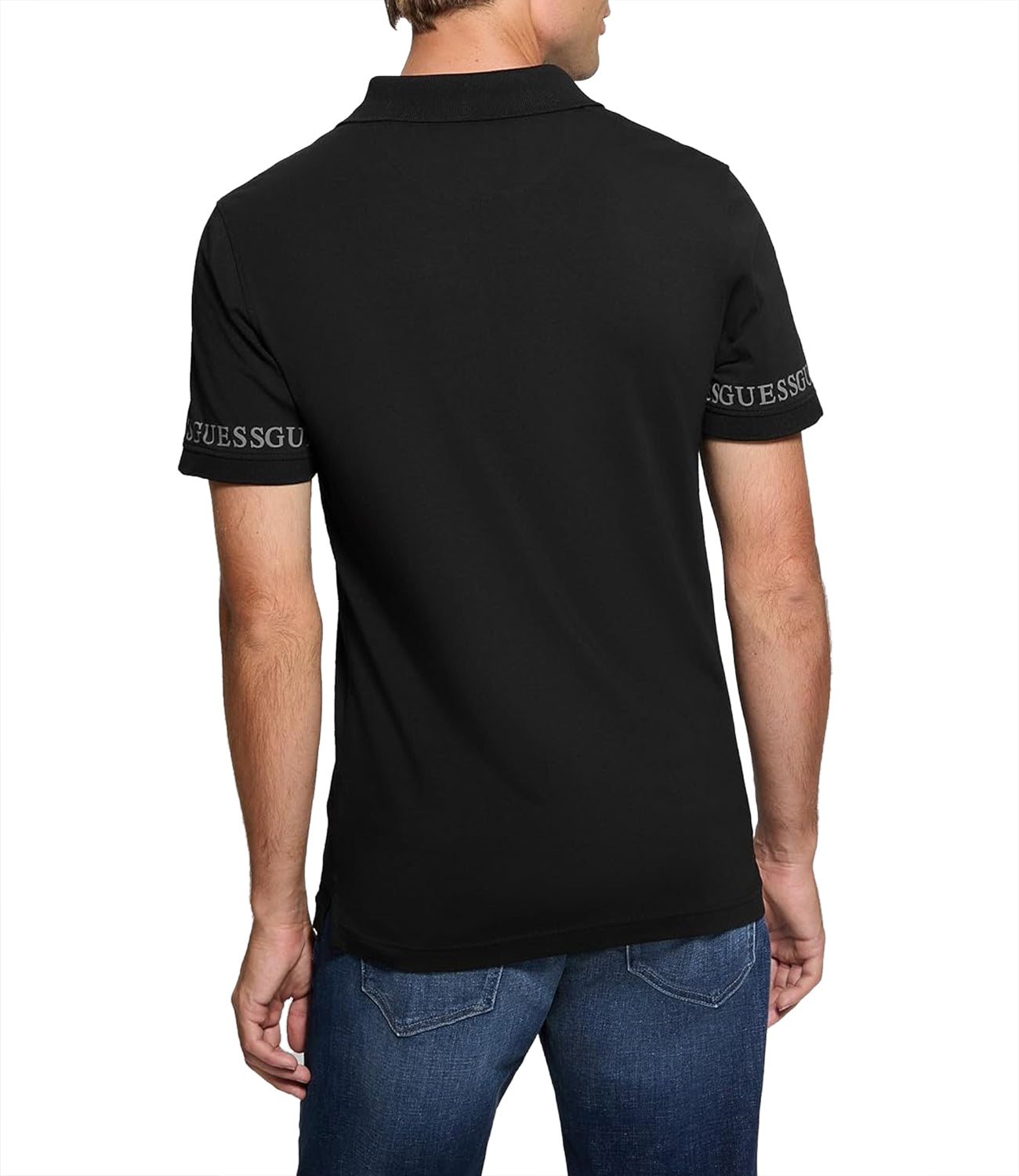Guess Polo Manica Corta Uomo Mod. M5RP66 J1314 JBLK Nero