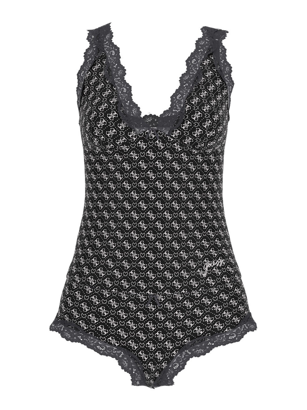 Coordinato Intimo Guess Top Culotte da Donna - Nero