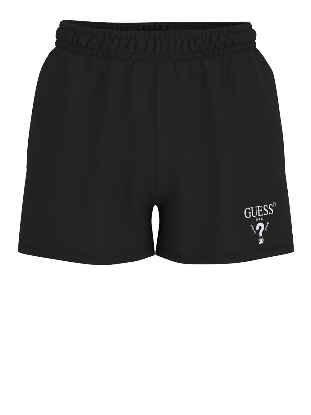 Shorts Sportivi Guess Roberta da Donna - Nero