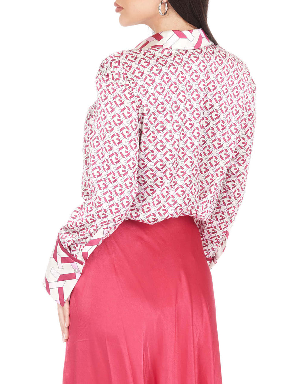 Camicia Fantasia Guess Alexandra da Donna - Bianco